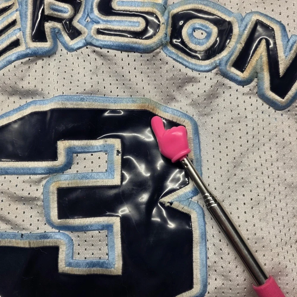 Vintage Reebok I3 Allen Iverson Limited Edition Mesh Jersey White Blue Men's XXL
